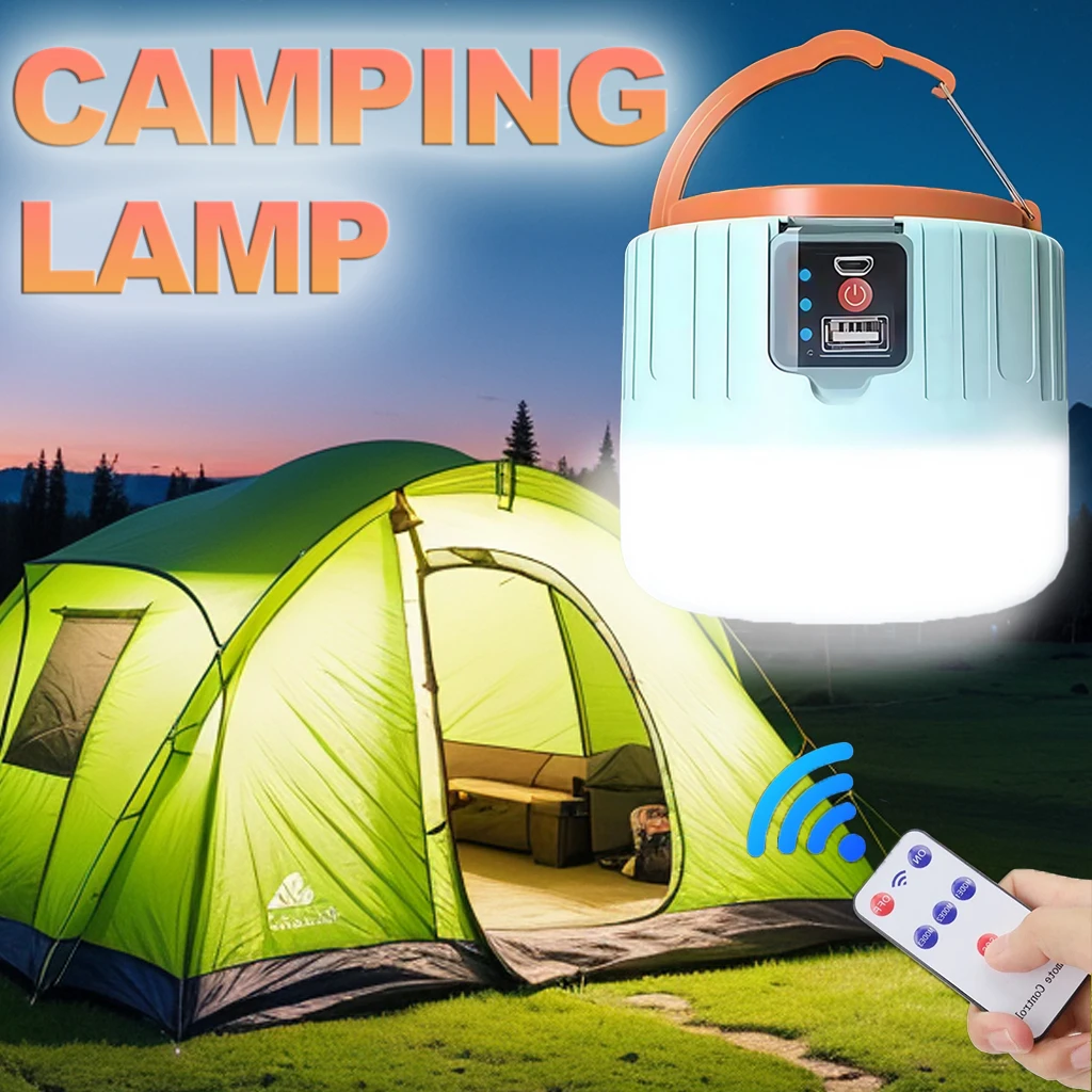 Outdoor Camping Bbq - Linterna Solar para acampar, luz LED