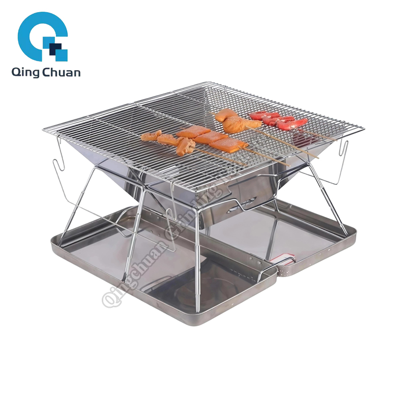 Outdoor Camping Grill - Parrilla de Camping, Estufa de Carbón