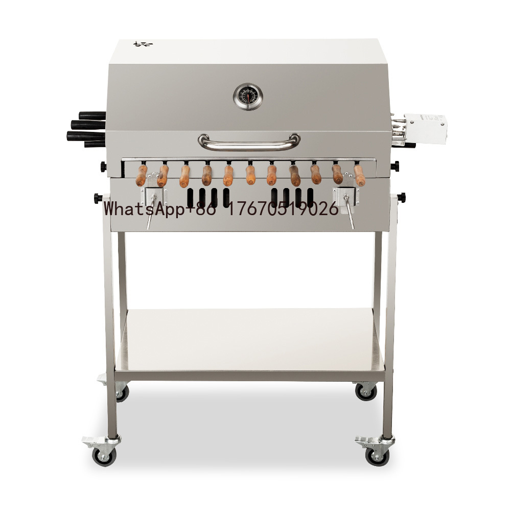 Outdoor Camping Grill - Parrilla de Carbón Moderna para Exteriores,