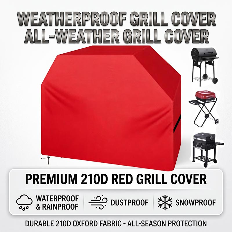 Outdoor Camping Grill - Funda para Barbacoa 210D, Impermeable, a