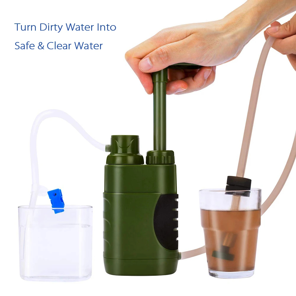 Outdoor Camping Direct - Filtro de agua para exteriores, purificador