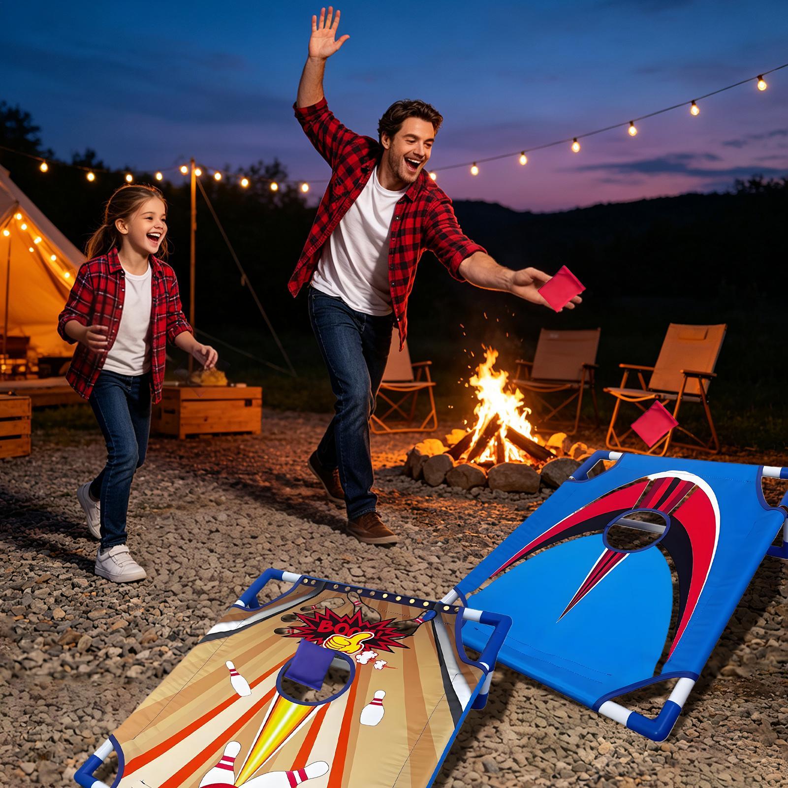Outdoor Camping Games For Adults - Juego de Lanzamiento de Bolsas de