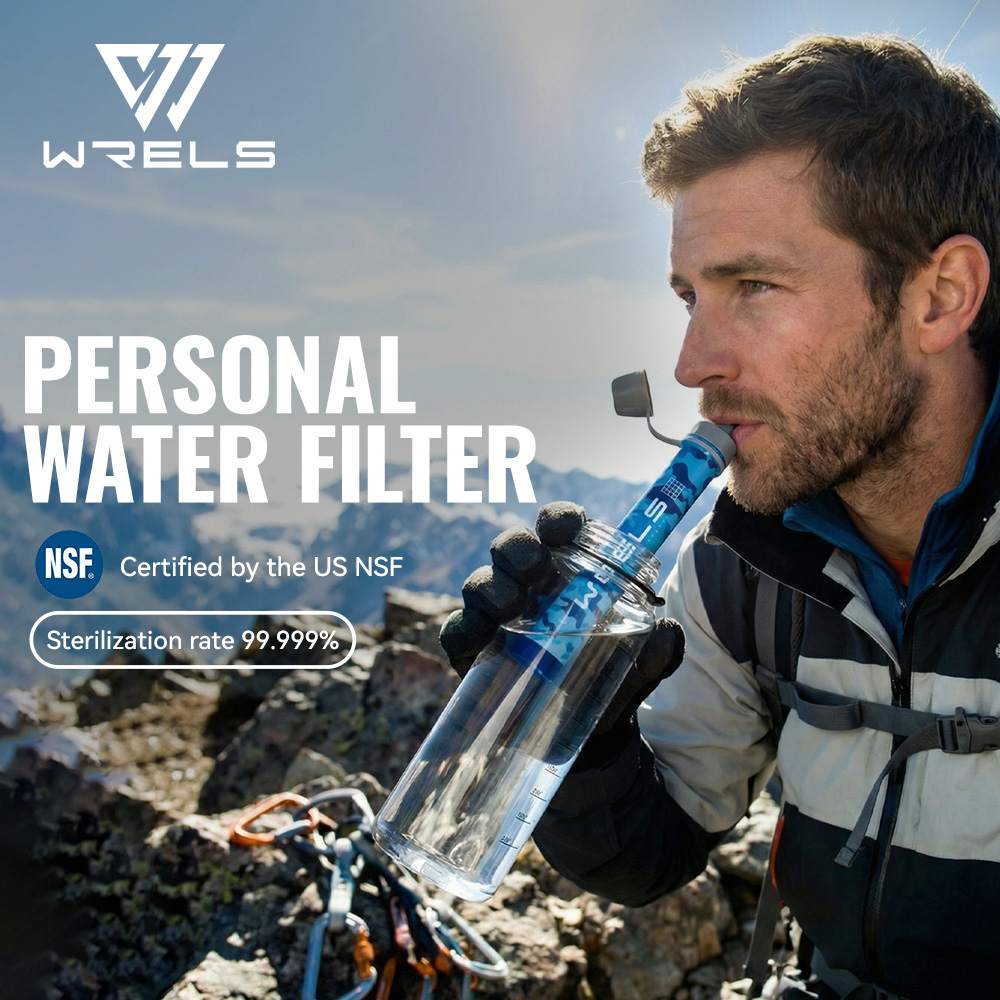 Outdoor Camping Direct - WRELS-Juego de filtros de agua portátiles