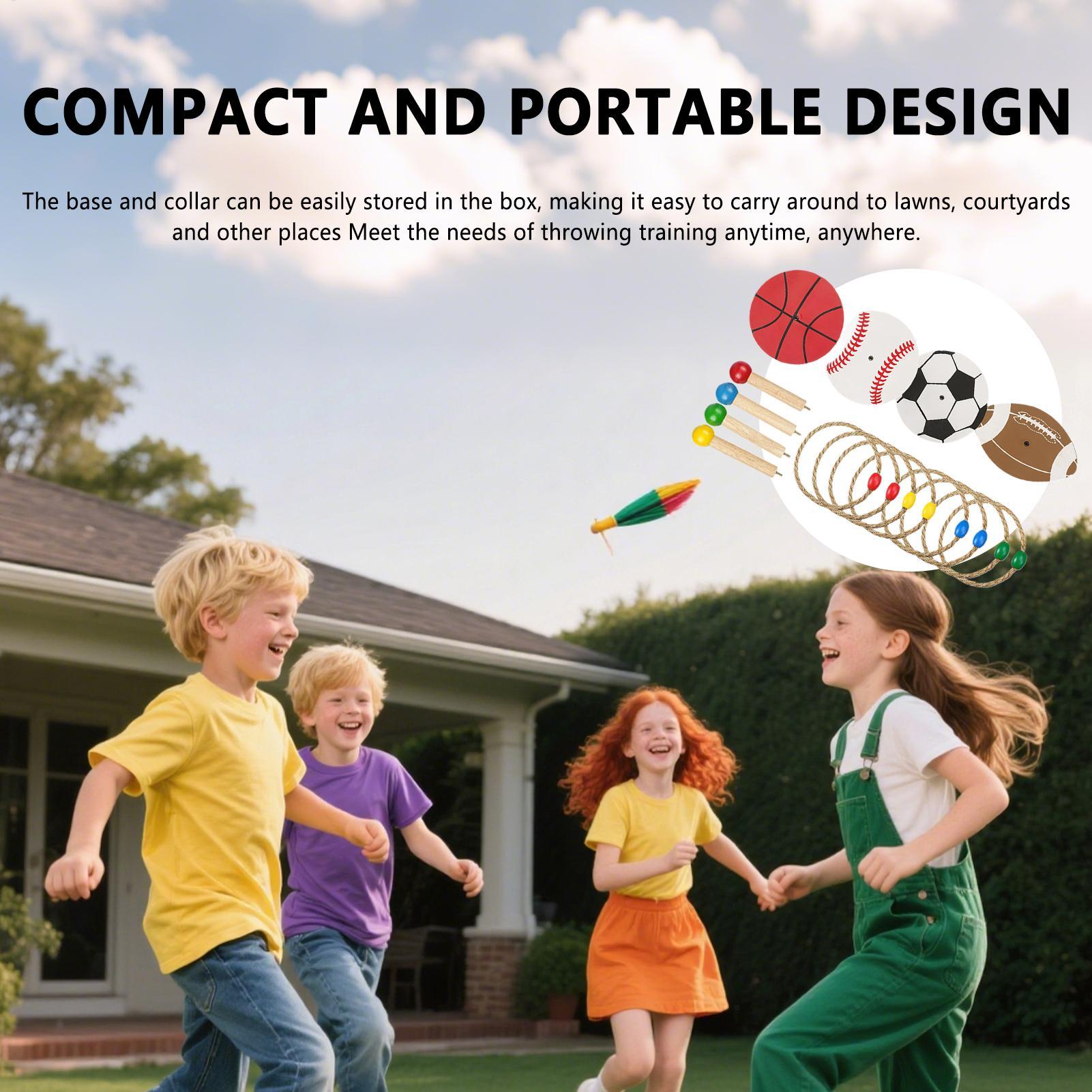 Outdoor Camping Games For Adults - Juego de anillos, juguetes para patio