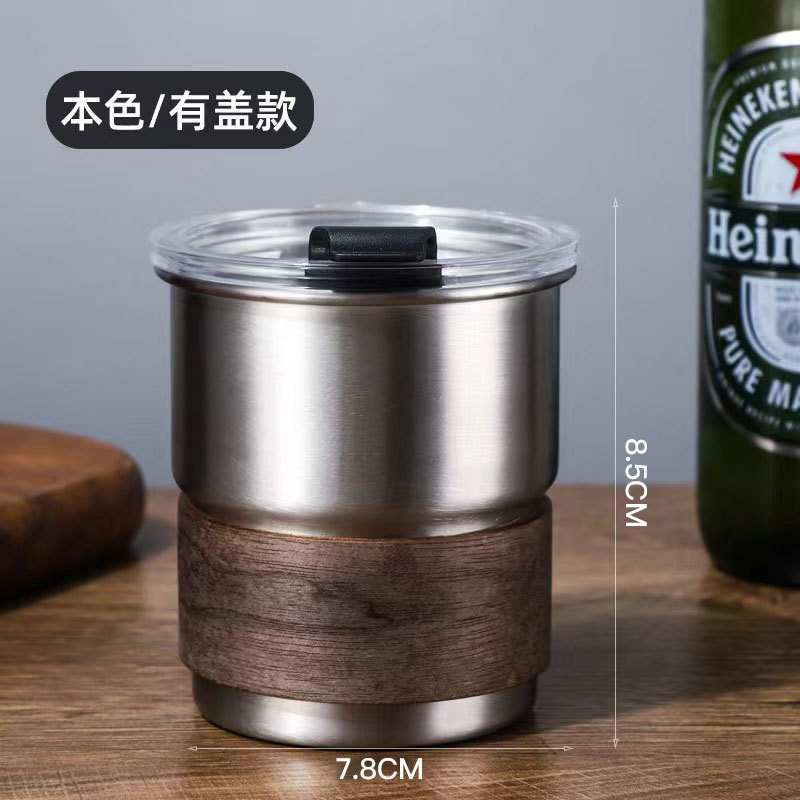 Taza de acero inoxidable con l - Outdoor Camping Direct reseña y precio