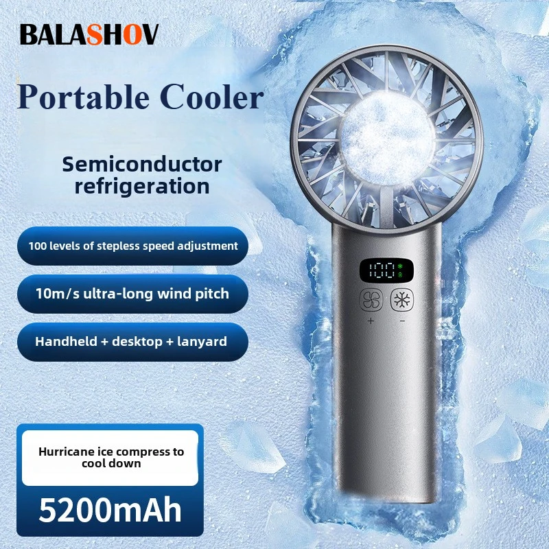Ventilador de mano con compres - Outdoor Camping Ventilator reseña y precio