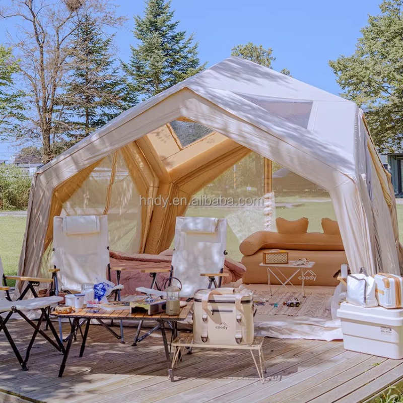 2025 grande lujo 5 6 7 persona - Outdoor Camping Inflatable Tent reseña y precio