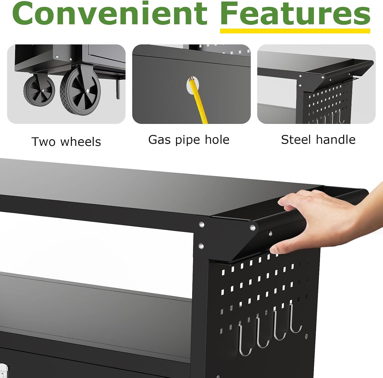 Carrito de parrilla para exter - Outdoor Camping Grill reseña y precio