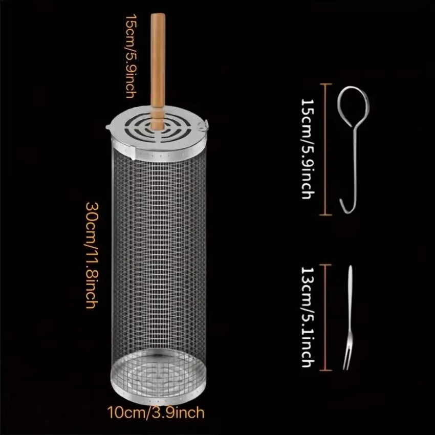 Juego de Cestas Redondas para  - Outdoor Camping Grill reseña y precio