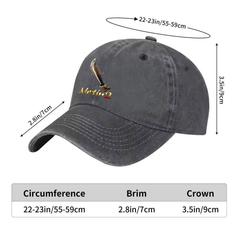Gorra de Béisbol Retro Metin2  - Outdoor Camping Games For Adults reseña y precio