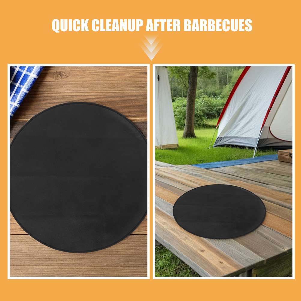 Alfombrilla Redonda Ignífuga p - Outdoor Camping Grill reseña y precio