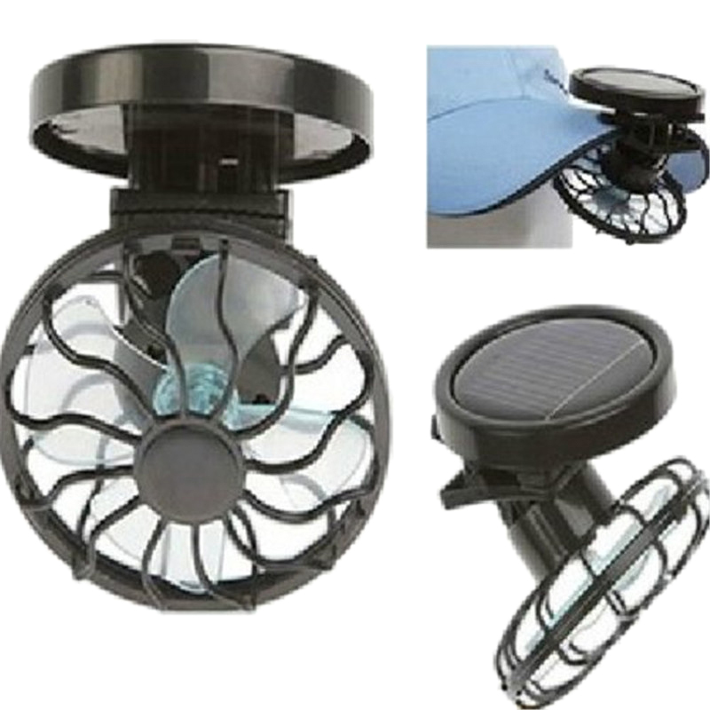 Mini Ventilador Solar Portátil - Outdoor Camping Hat reseña y precio