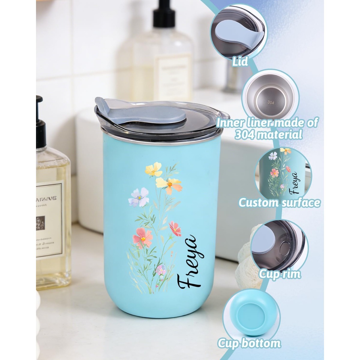 Taza de café personalizada de  - Outdoor Camping Direct reseña y precio