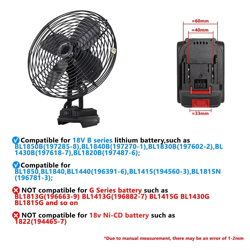 Ventilador de Camping de 6/8 p - Outdoor Camping Ventilator reseña y precio