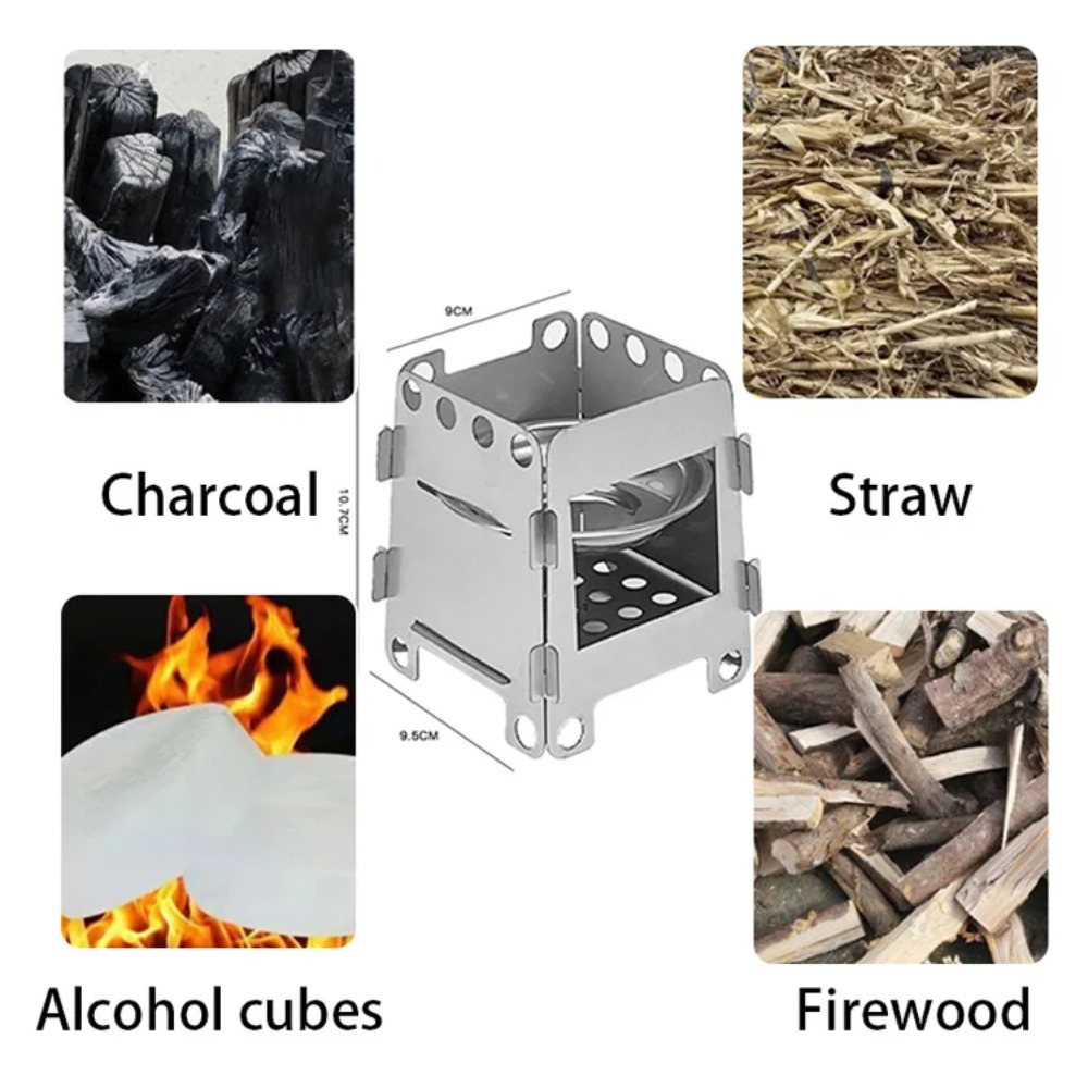 Horno de Camping, estufa de le - Outdoor Camping Stove Wood reseña y precio