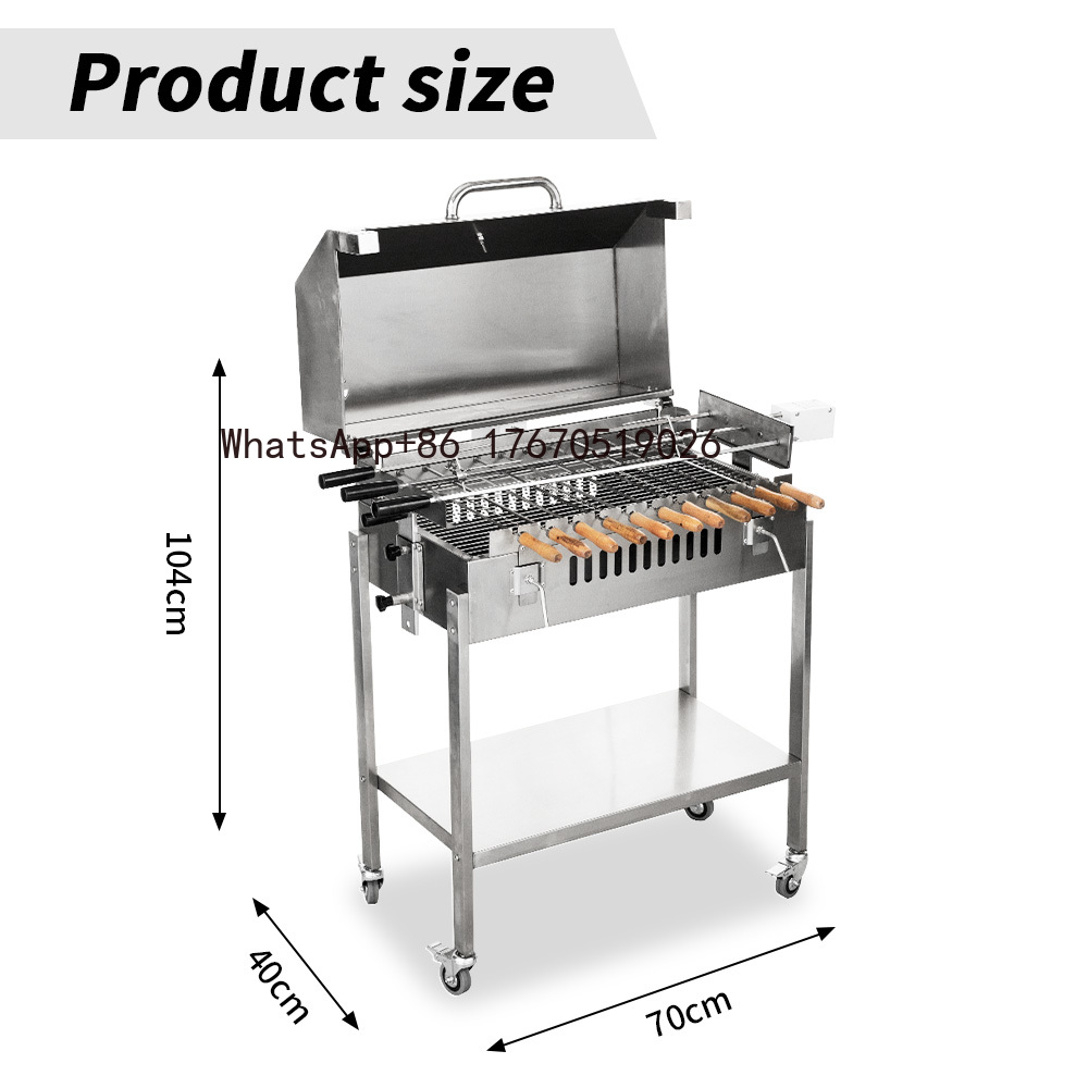 Parrilla de Carbón Moderna par - Outdoor Camping Grill reseña y precio