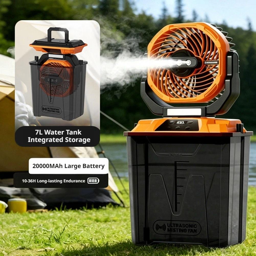 Nuevo Ventilador de Nebulizaci - Outdoor Camping Ventilator reseña y precio