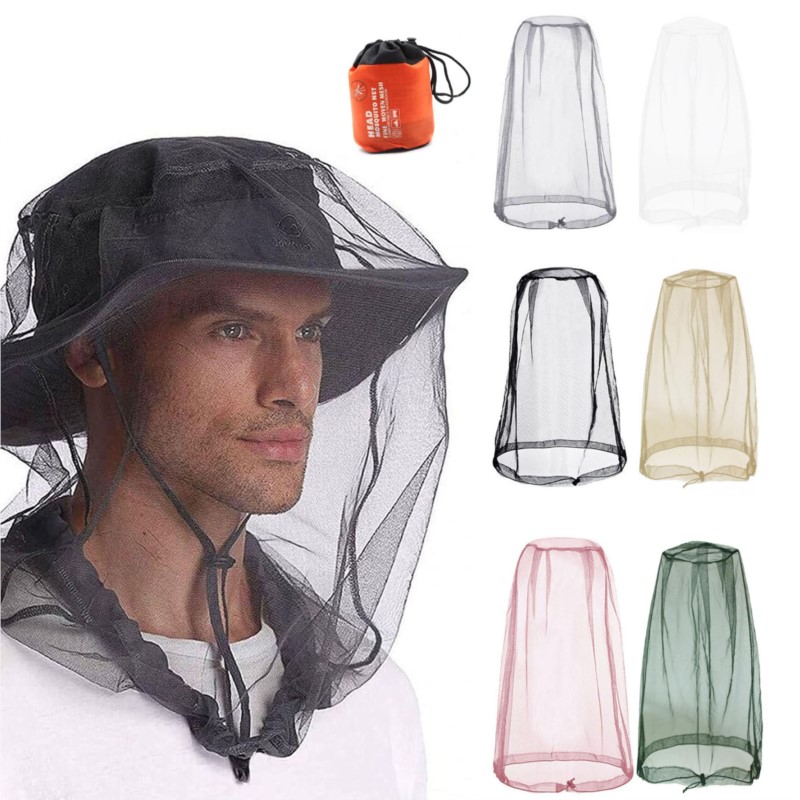 Gorro de pesca al aire libre,  - Outdoor Camping Mosquito Net reseña y precio