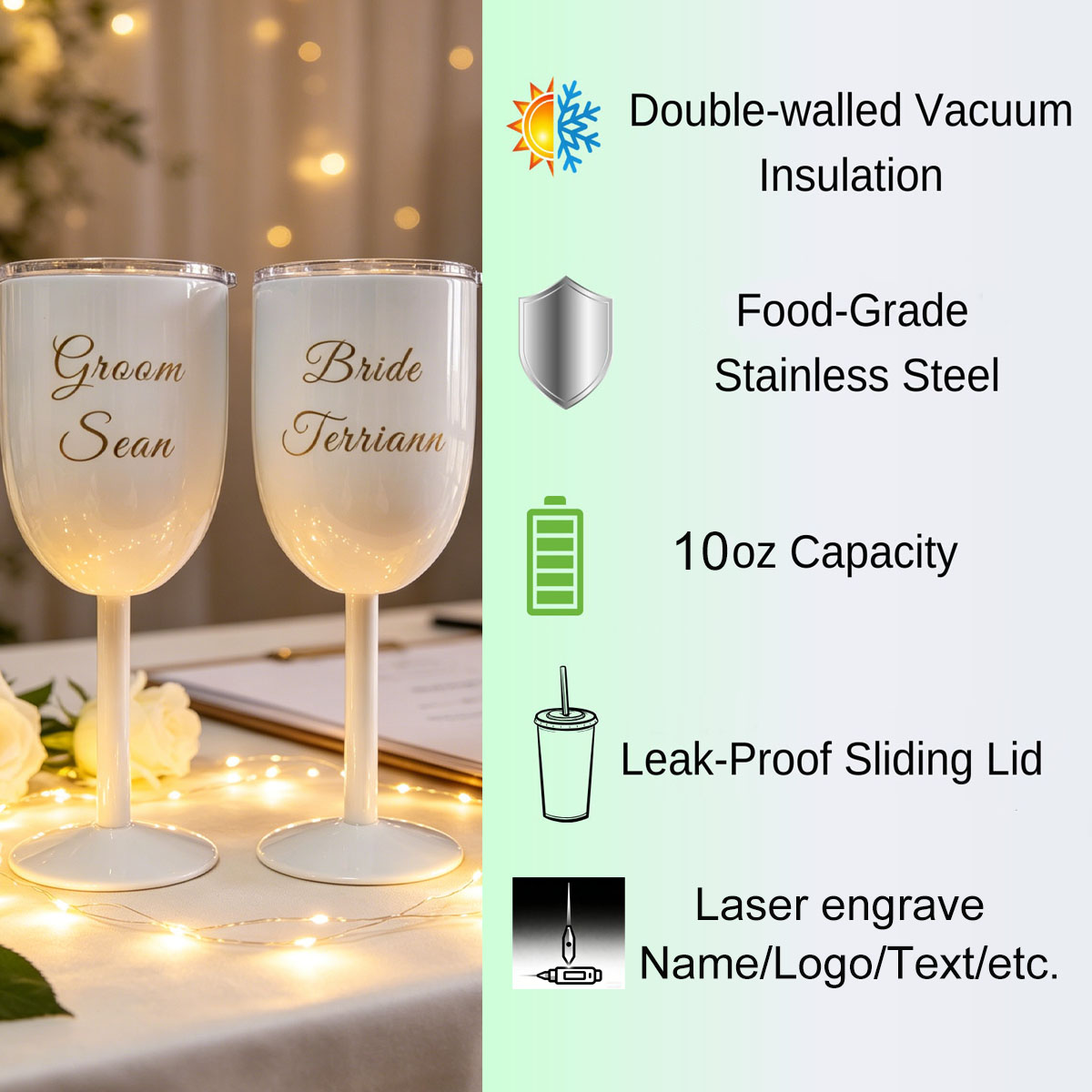 Copas de Vino Personalizadas d - Outdoor Camping Direct reseña y precio