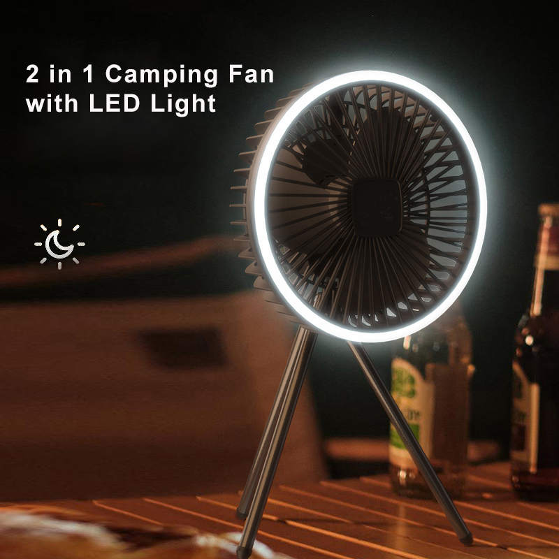 Ventilador portátil para acamp - Outdoor Camping Ventilator reseña y precio