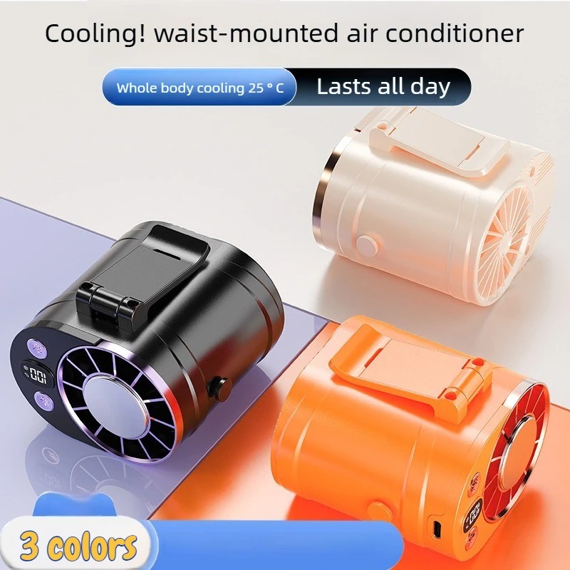 Ventilador de cintura portátil - Outdoor Camping Ventilator reseña y precio