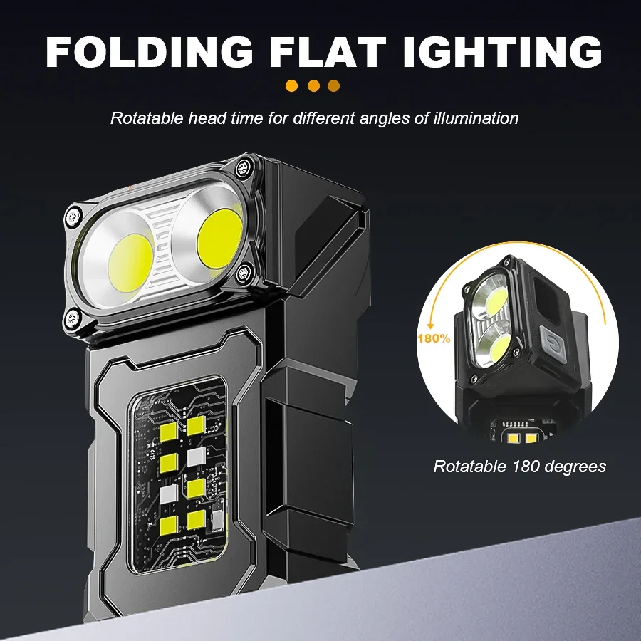 Linterna LED COB portátil, lin - Outdoor Camping Hat reseña y precio