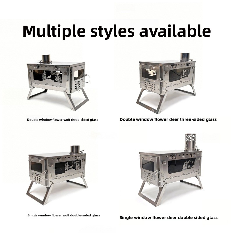 Estufa de Leña Plegable Portát - Outdoor Camping Stove Wood reseña y precio
