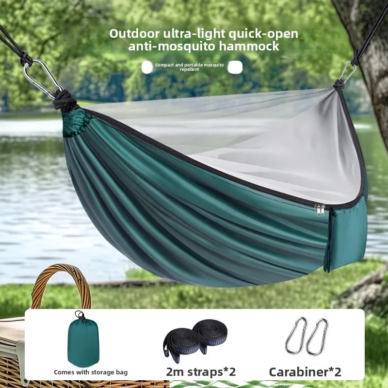 Hamaca ligera para acampar con - Outdoor Camping Mosquito Net reseña y precio