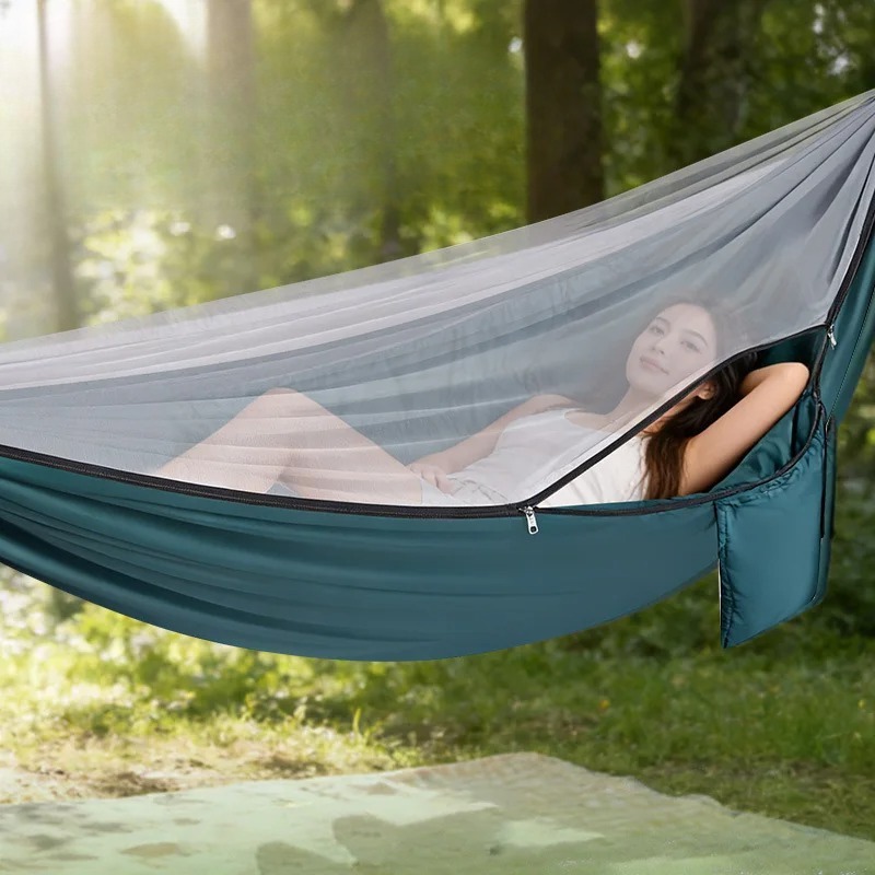 Hamaca ligera para acampar con - Outdoor Camping Mosquito Net reseña y precio