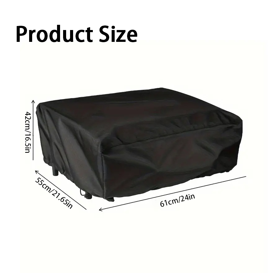 1 funda protectora negra para  - Outdoor Camping Grill reseña y precio