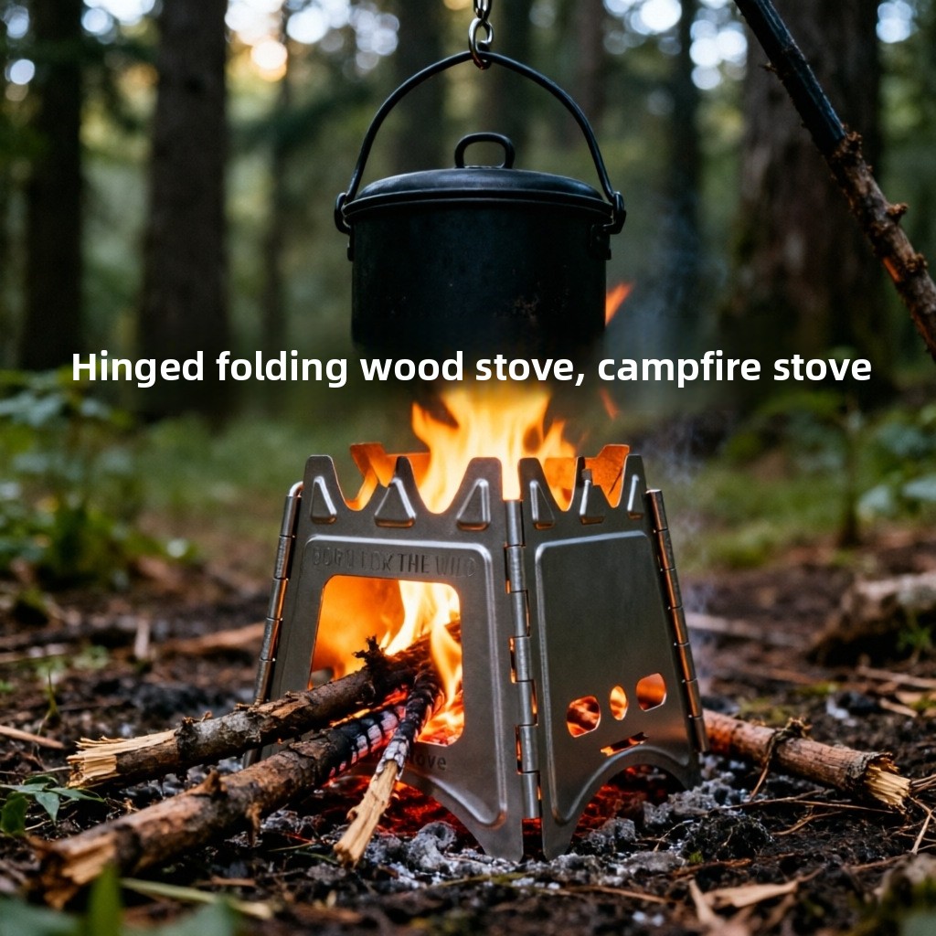TiForge Estufa de Leña Plegabl - Outdoor Camping Stove Wood reseña y precio