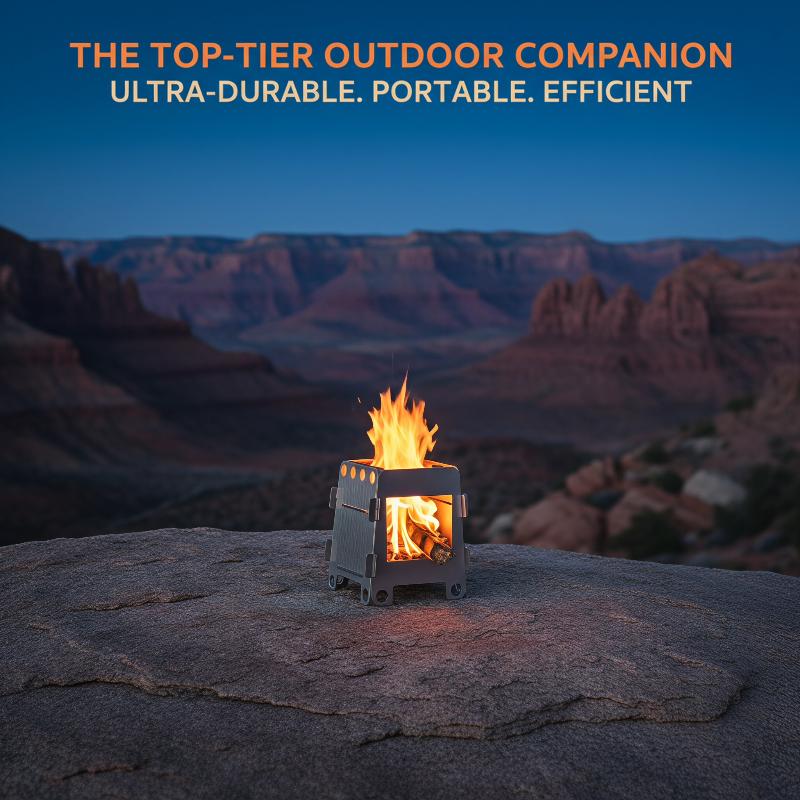 1 Estufa de leña plegable para - Outdoor Camping Stove Wood reseña y precio