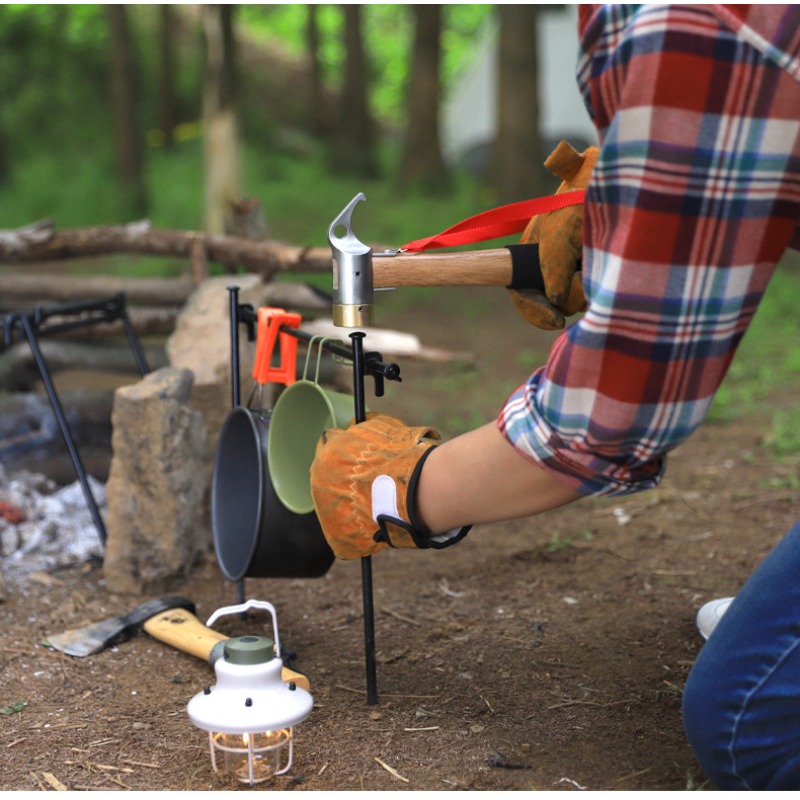 Guantes ignífugos resistentes  - Outdoor Camping Grill reseña y precio