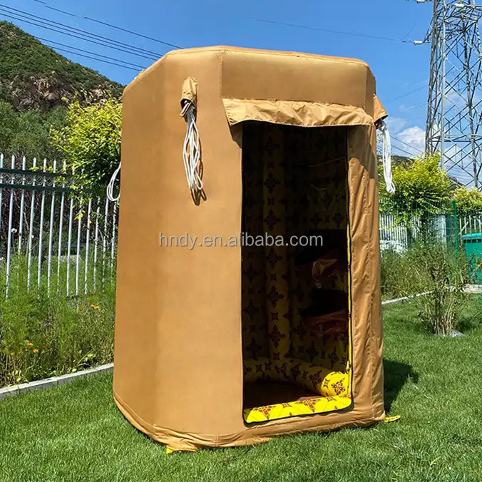 Carpas de Ducha y Baño para Ac - Outdoor Camping Inflatable Tent reseña y precio