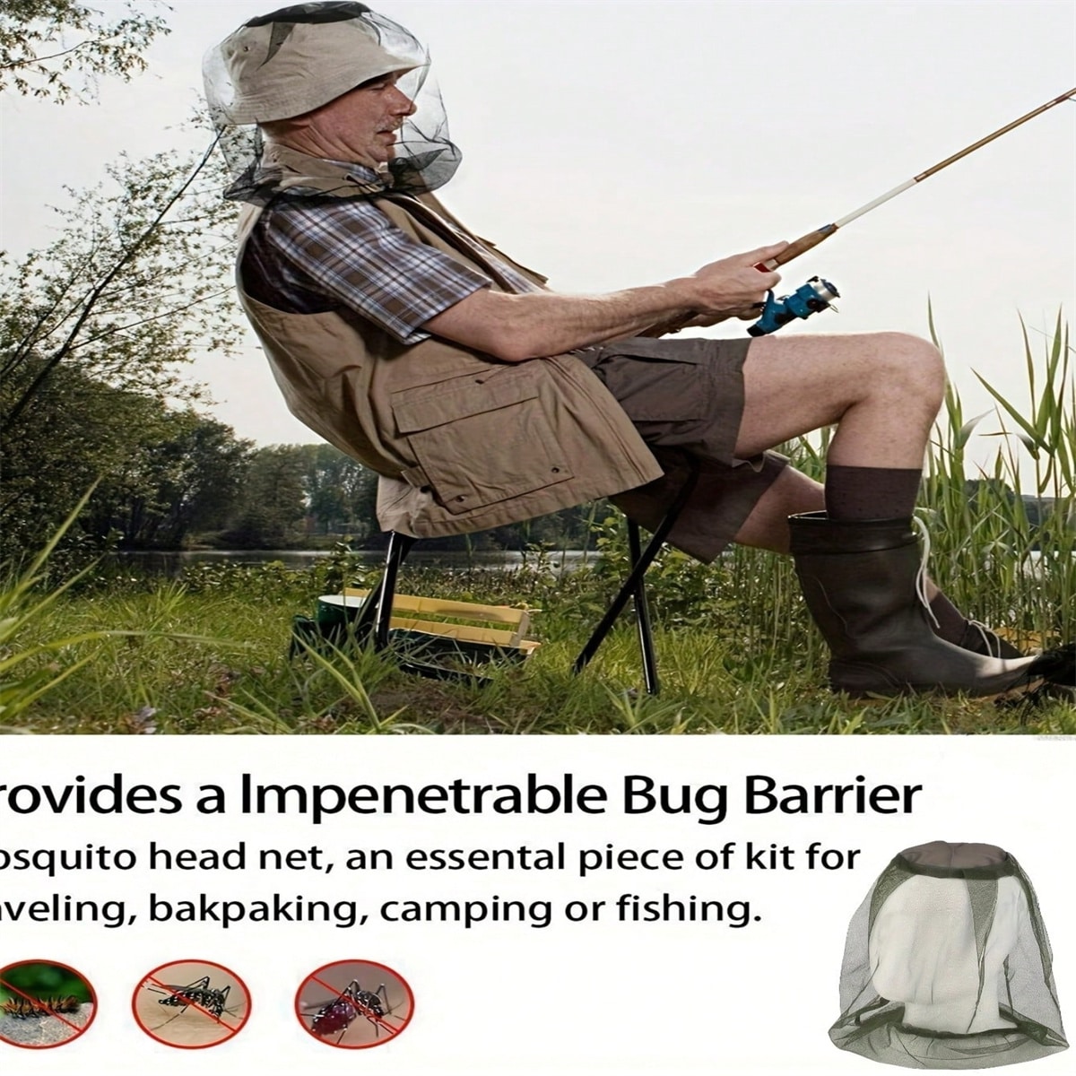 2 Piezas de Redes Protectoras  - Outdoor Camping Mosquito Net reseña y precio