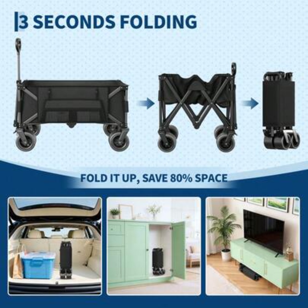 Carrito Plegable Multiusos con - Outdoor Camping Shop reseña y precio